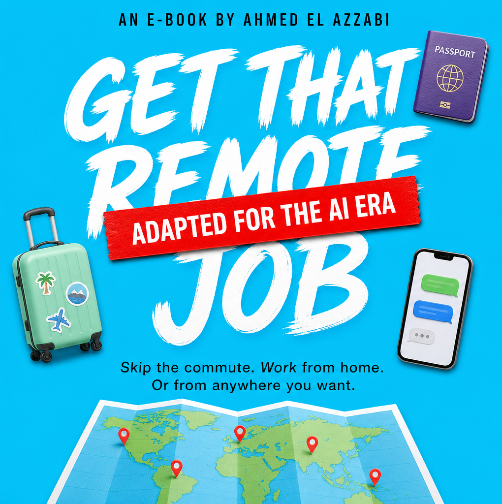 Get That Remote Job book cover, adapted for the AI era
